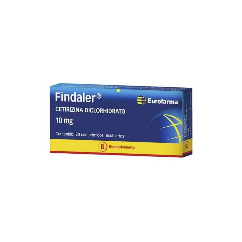 Findaler 10 mg x 30 comprimidos Farmex-Pluxee-Persistente